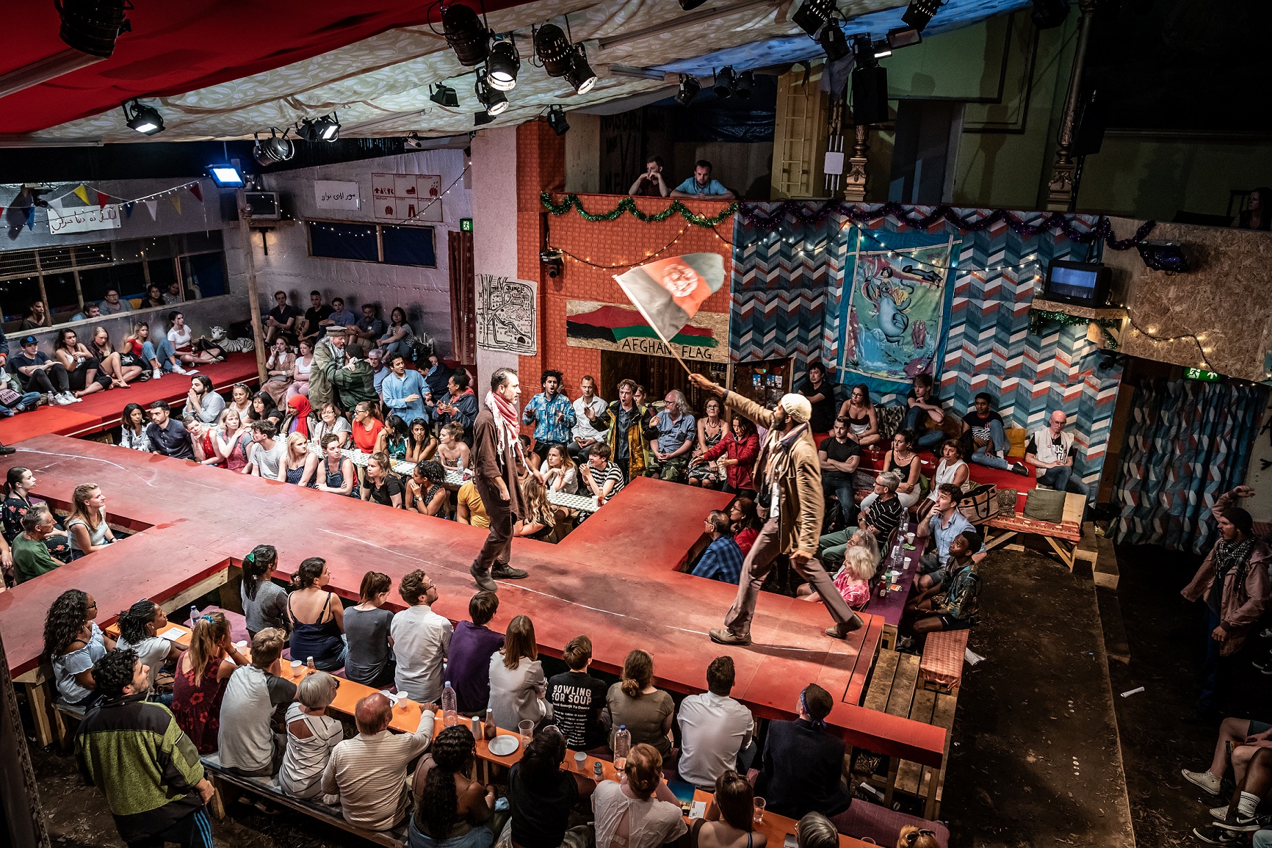 Review ★★★★★ The Jungle, Playhouse Theatre Upper Circle